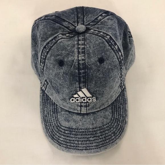 Adidas Blue Jean Adjustable Clasp Ball Cap - Picture 14 of 15